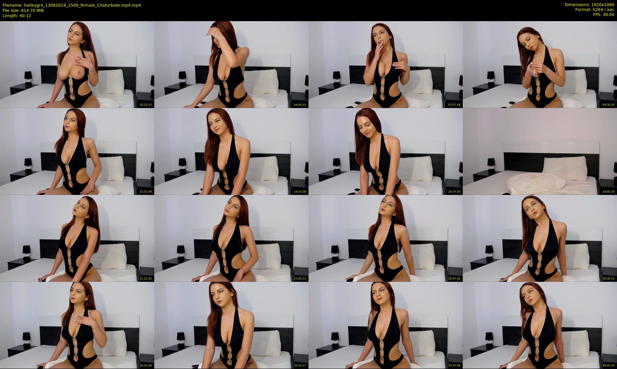 haileygrx — 41 minute Chaturbate female cam show recording, 1080p, Aug 13, 2019
