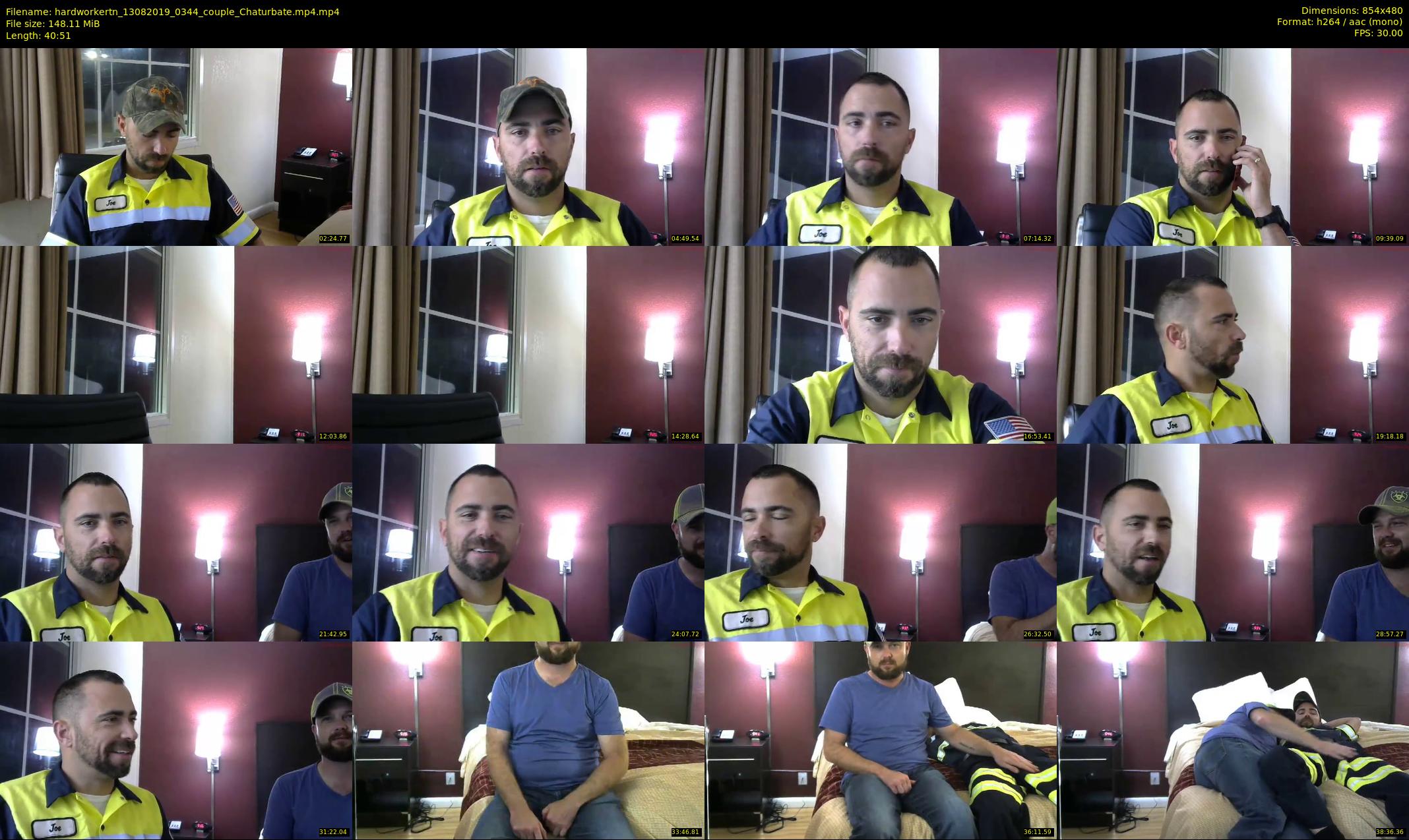 hardworkertn — 41 minute Chaturbate male cam show recording, 480p, Aug 13, 2019