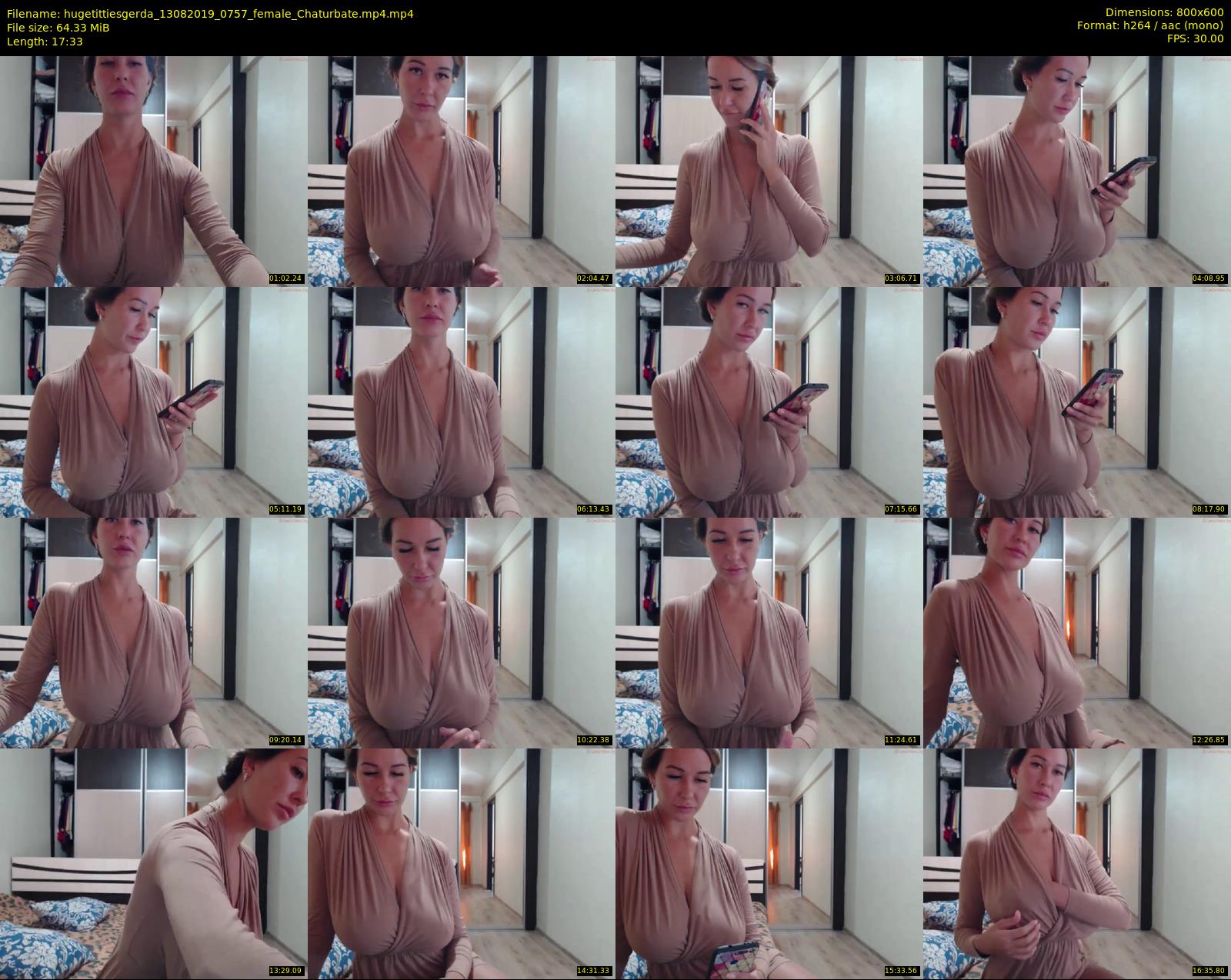 hugetittiesgerda — 18 minute Chaturbate female cam show recording, 480p, Aug 13, 2019