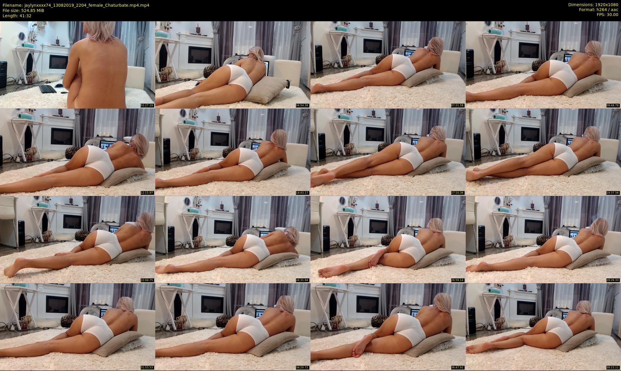 jaylynxxxx74 — 42 minute Chaturbate female cam show recording, 1080p, Aug 13, 2019