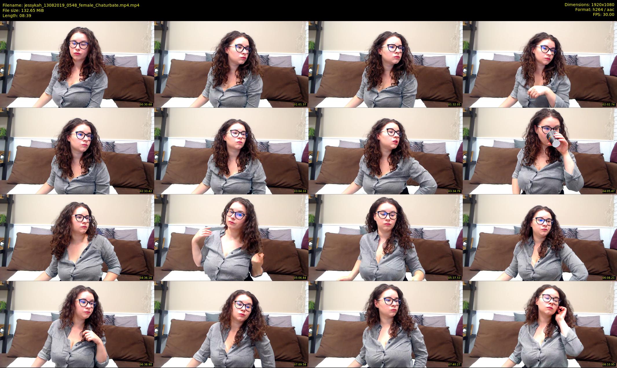 jessykah — 9 minute Chaturbate female cam show recording, 1080p, Aug 13, 2019