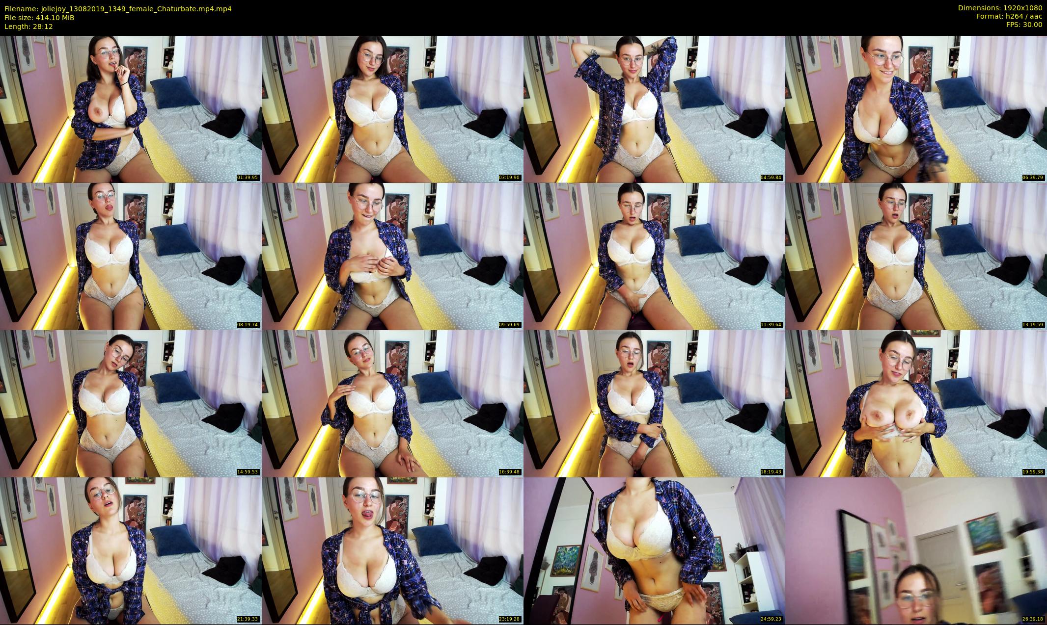 joliejoy — 29 minute Chaturbate female cam show recording, 1080p, Aug 13, 2019