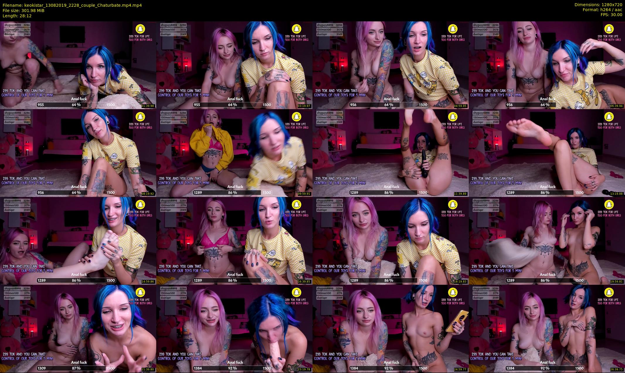 keokistar — 29 minute Chaturbate female cam show recording, 720p, Aug 13, 2019