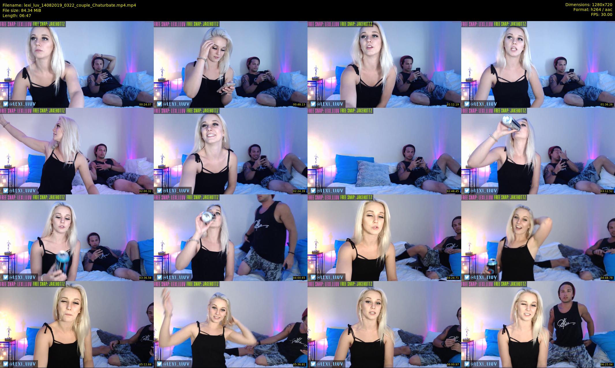 lexi_luv — 7 minute Chaturbate female cam show recording, 720p, Aug 14, 2019