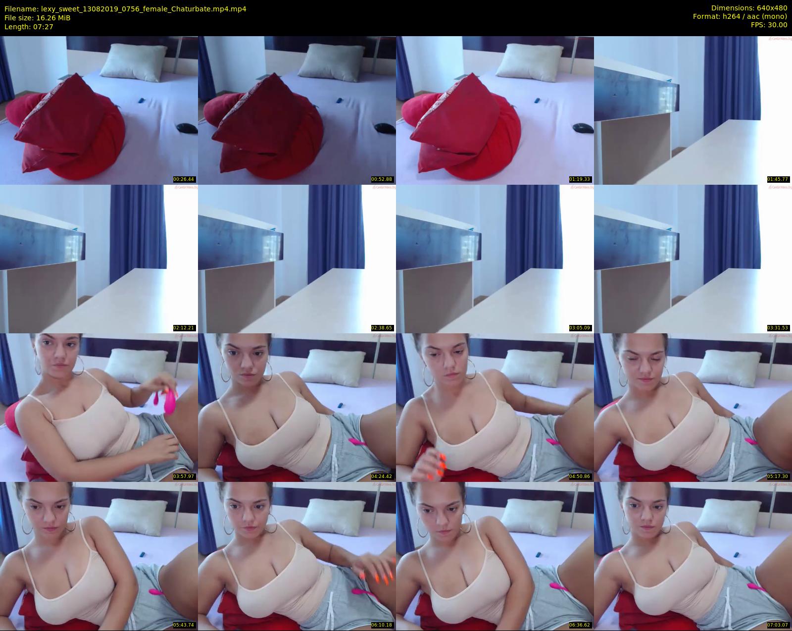 lexy_sweet — 8 minute Chaturbate female cam show recording, 480p, Aug 13, 2019