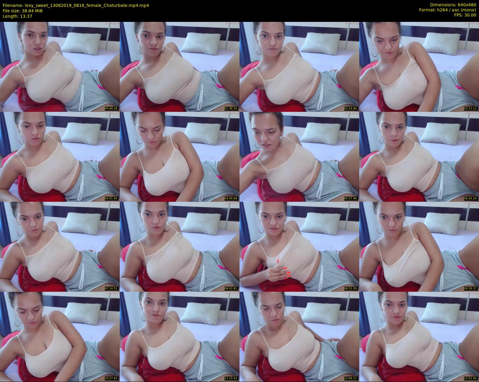 lexy_sweet — 14 minute Chaturbate female cam show recording, 480p, Aug 13, 2019