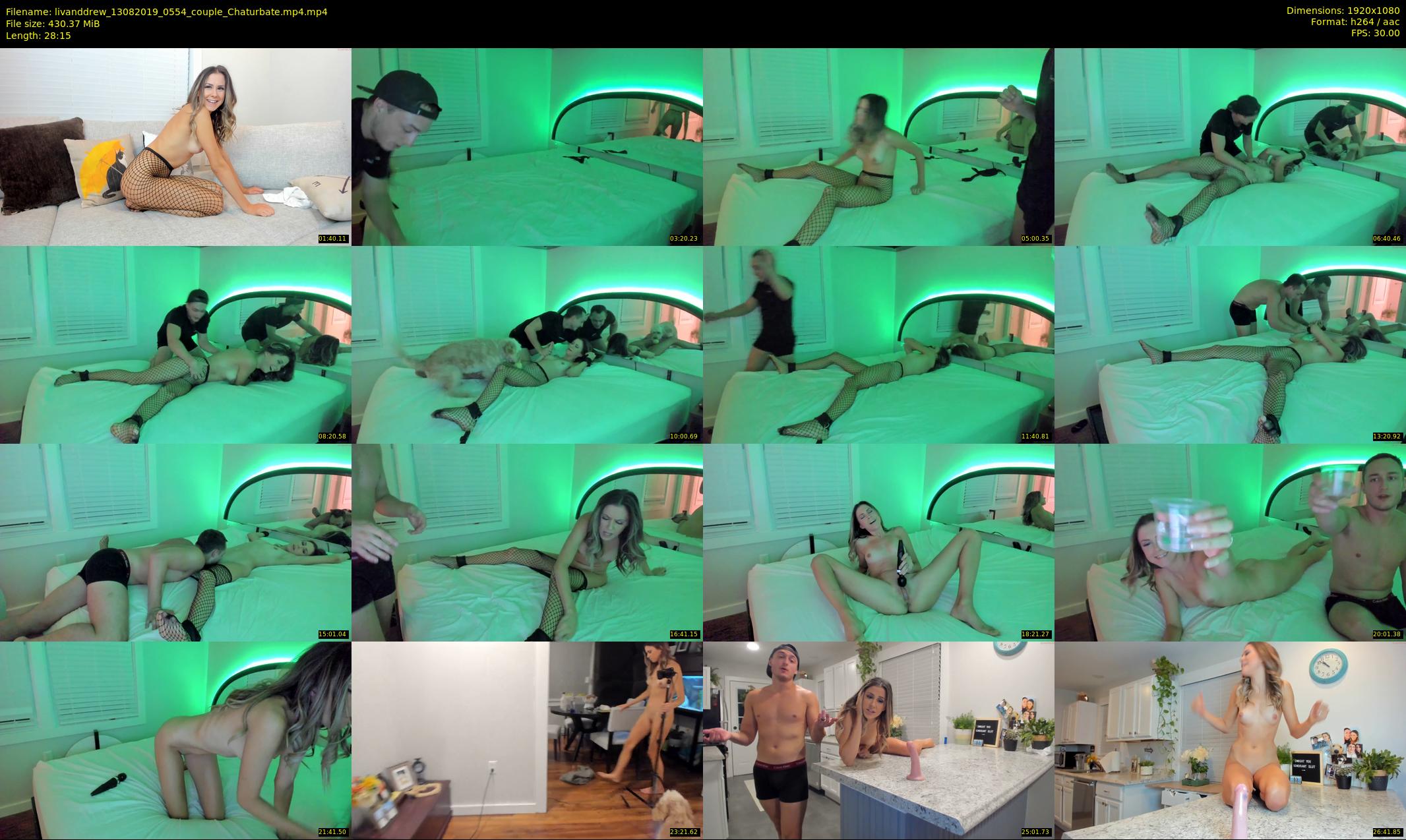 livanddrew — 29 minute Chaturbate couple cam show recording, 1080p, Aug 13, 2019