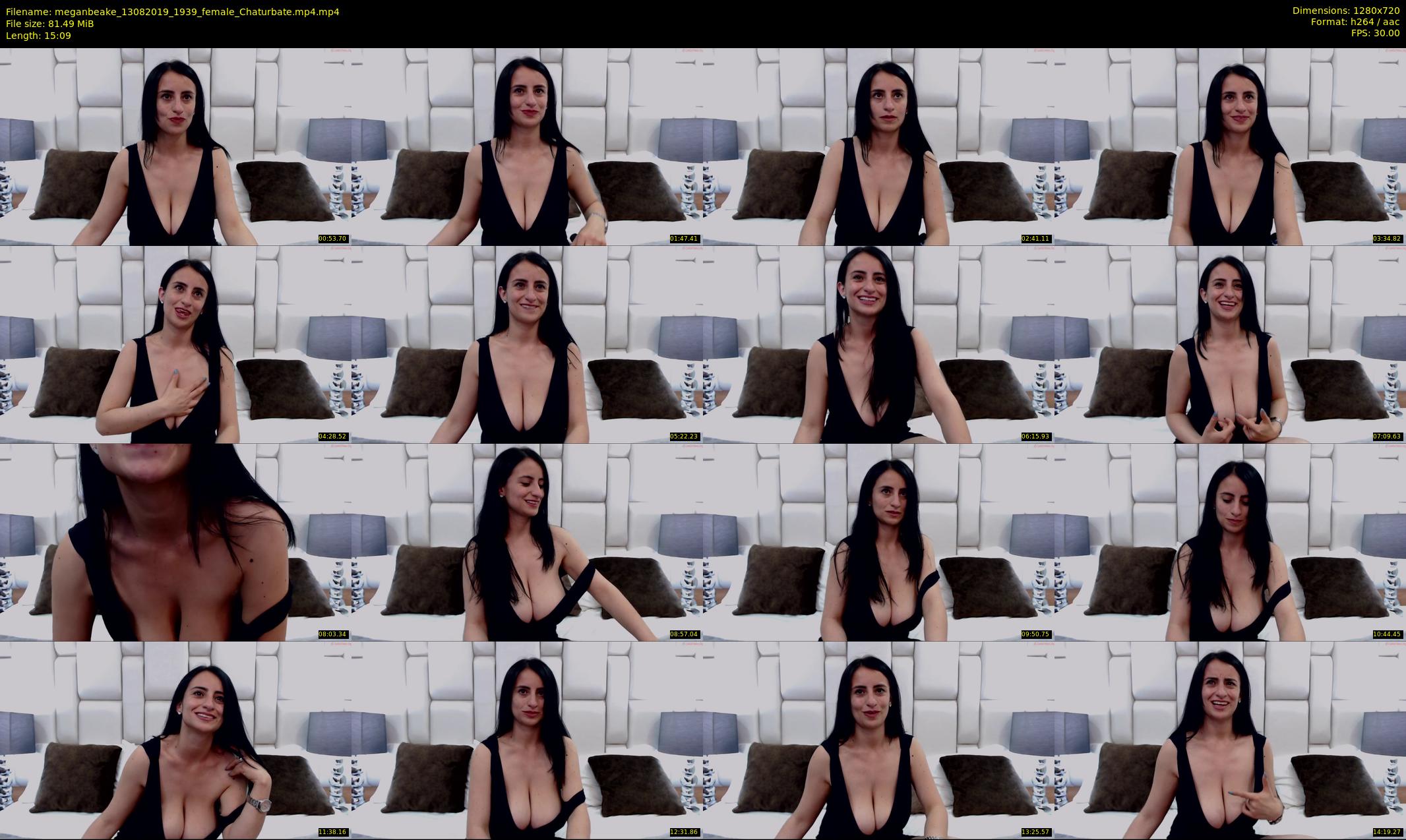 meganbeake — 16 minute Chaturbate female cam show recording, 720p, Aug 13, 2019