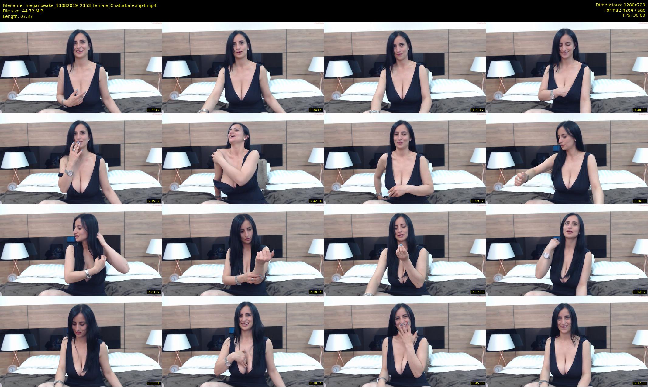 meganbeake — 8 minute Chaturbate female cam show recording, 720p, Aug 13, 2019