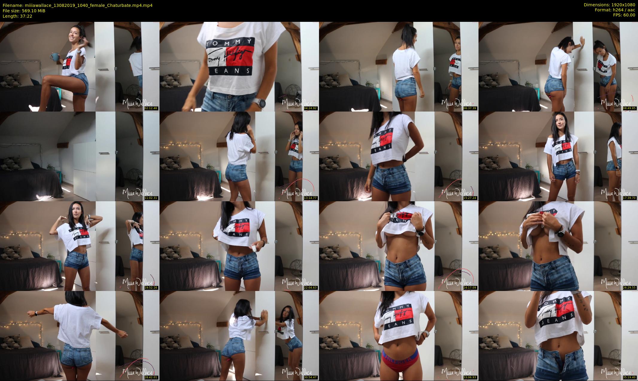 miiiawallace — 38 minute Chaturbate female cam show recording, 1080p, Aug 13, 2019