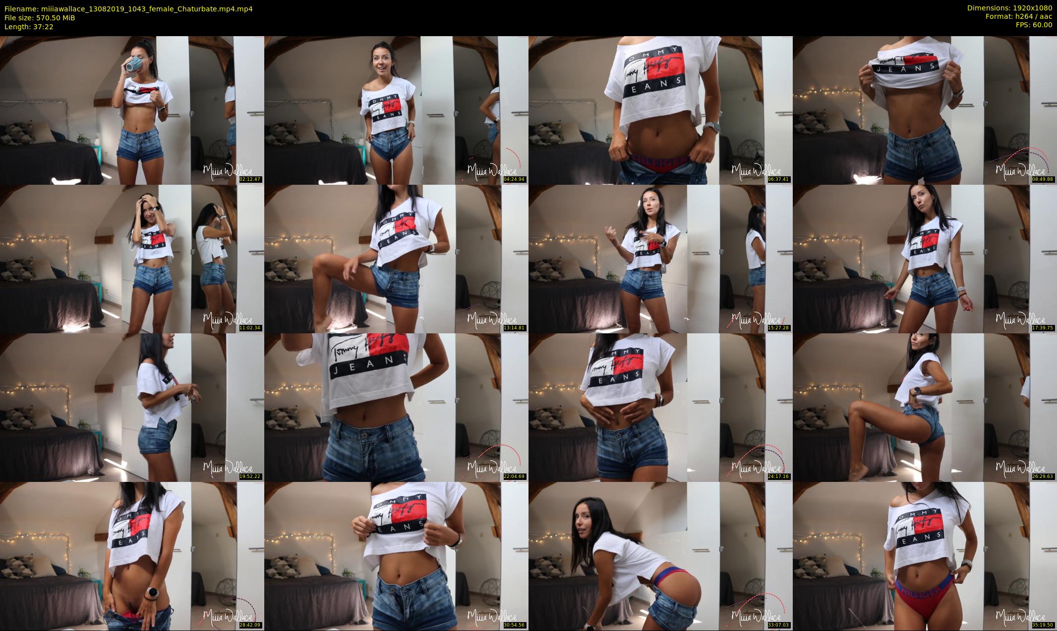 miiiawallace — 38 minute Chaturbate female cam show recording, 1080p, Aug 13, 2019