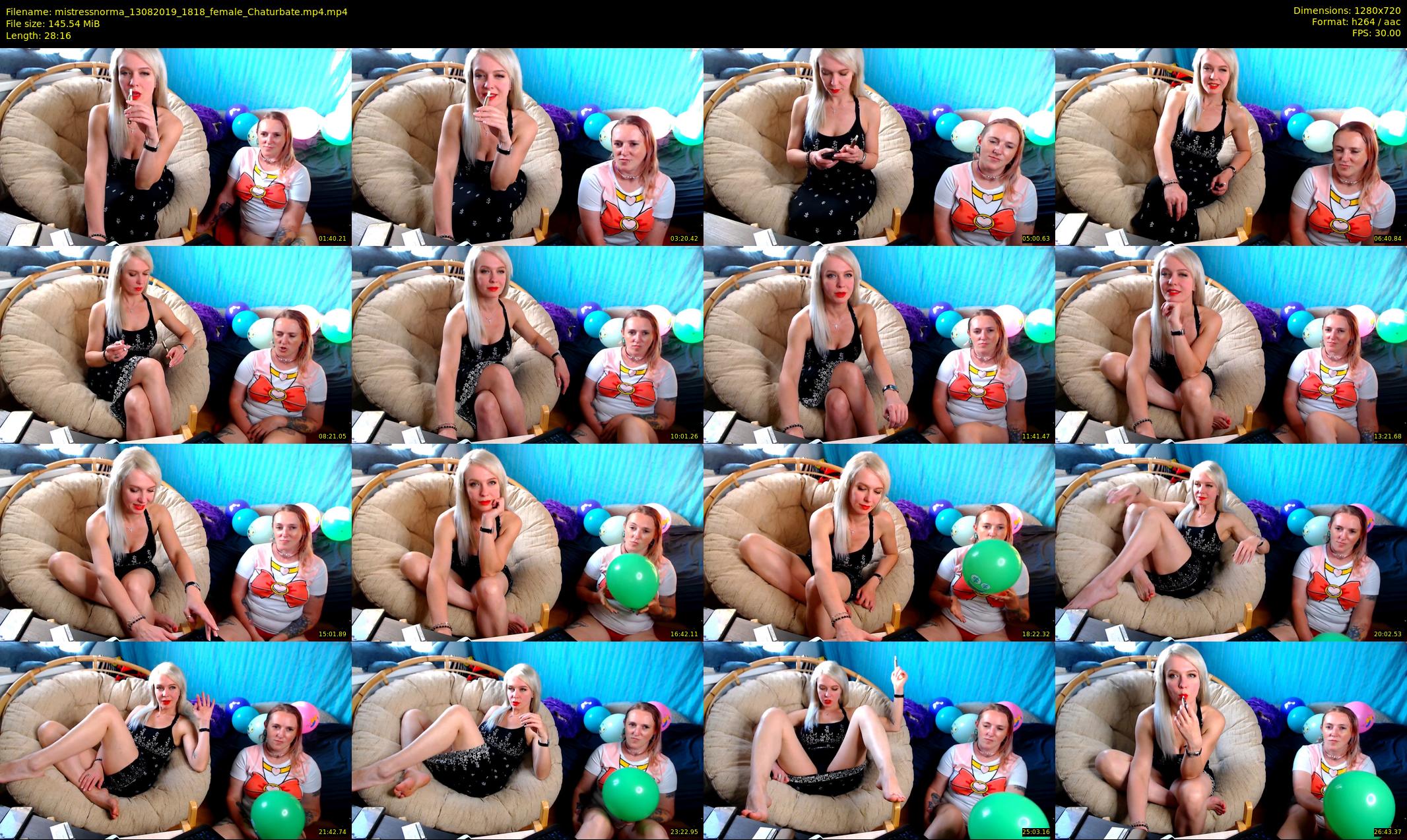 mistressnorma — 29 minute Chaturbate female cam show recording, 720p, Aug 13, 2019