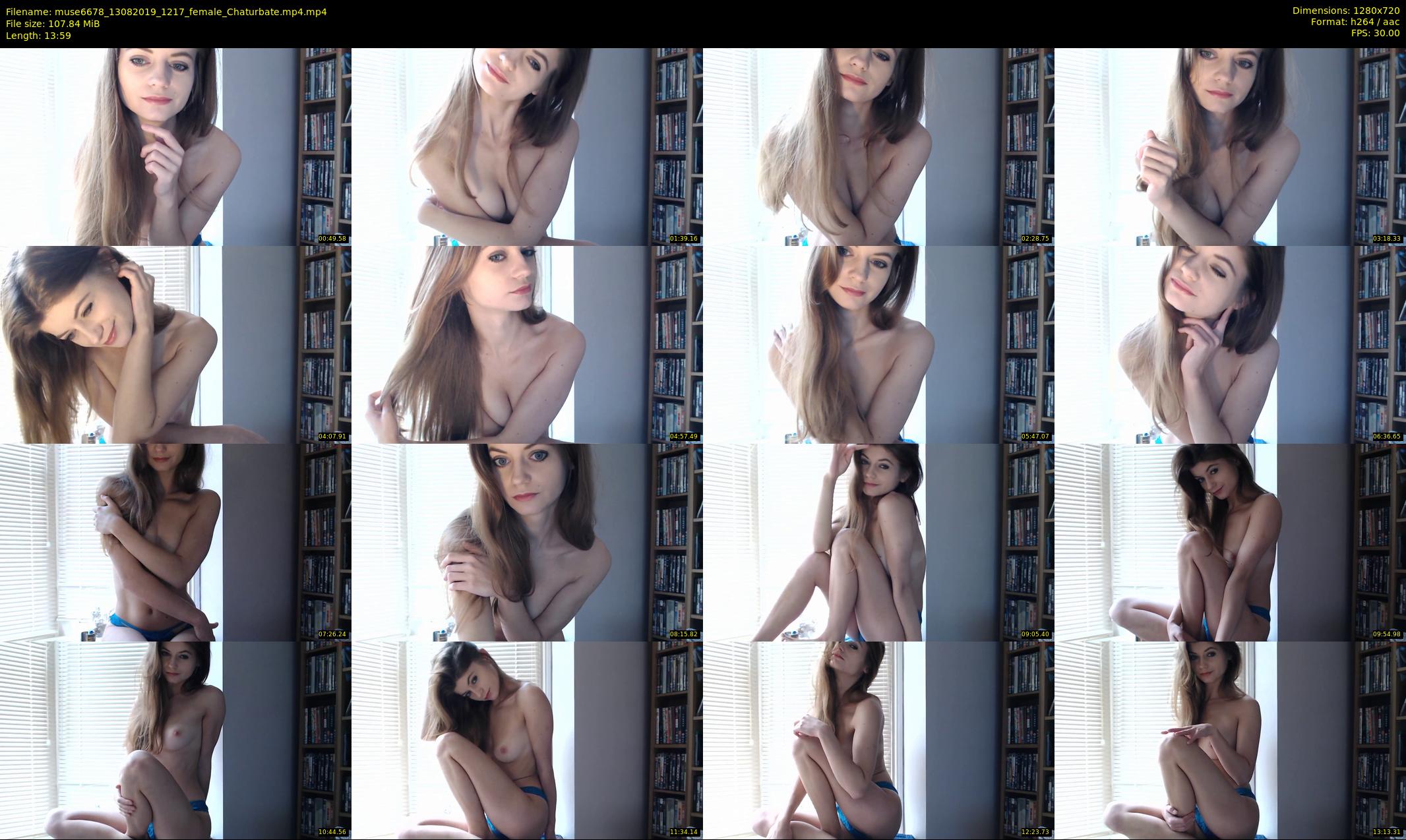 muse6678 — 14 minute Chaturbate female cam show recording, 720p, Aug 13, 2019