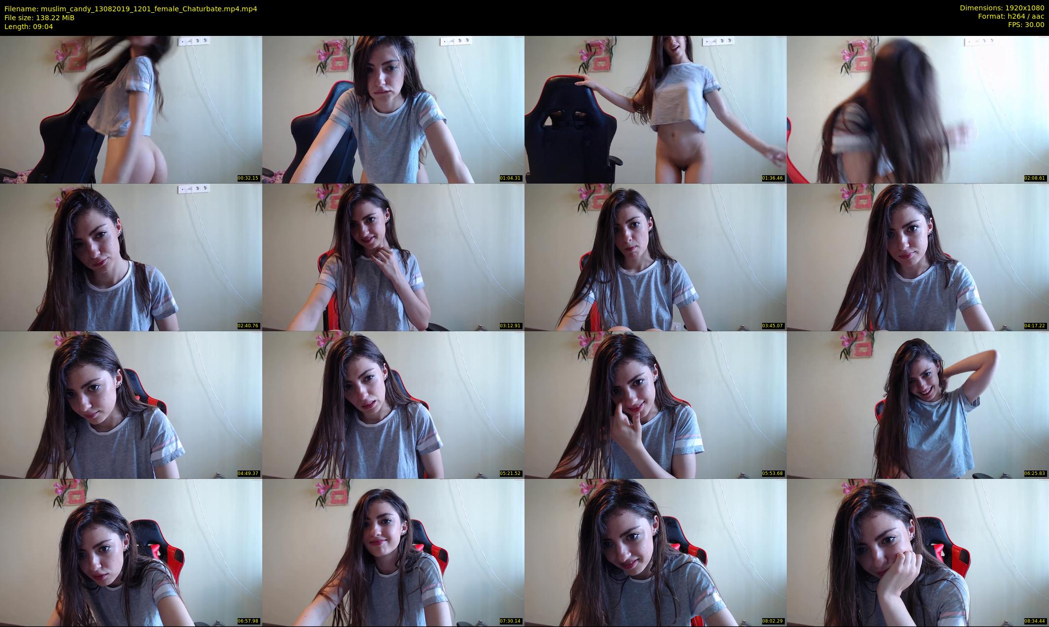 muslim_candy — 10 minute Chaturbate female cam show recording, 1080p, Aug 13, 2019
