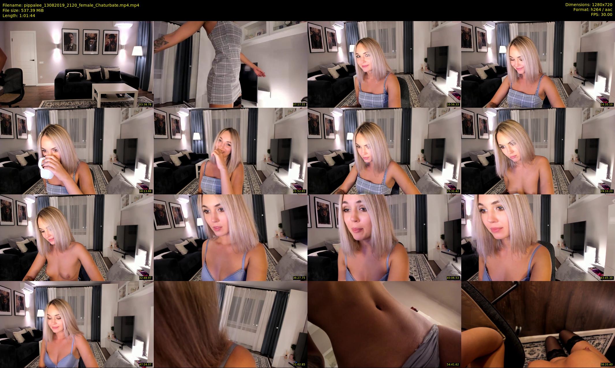 pippalee — 62 minute Chaturbate female cam show recording, 720p, Aug 13, 2019