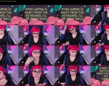 pyrowayne — 49 minute Chaturbate female cam show recording, 720p, Aug 13, 2019