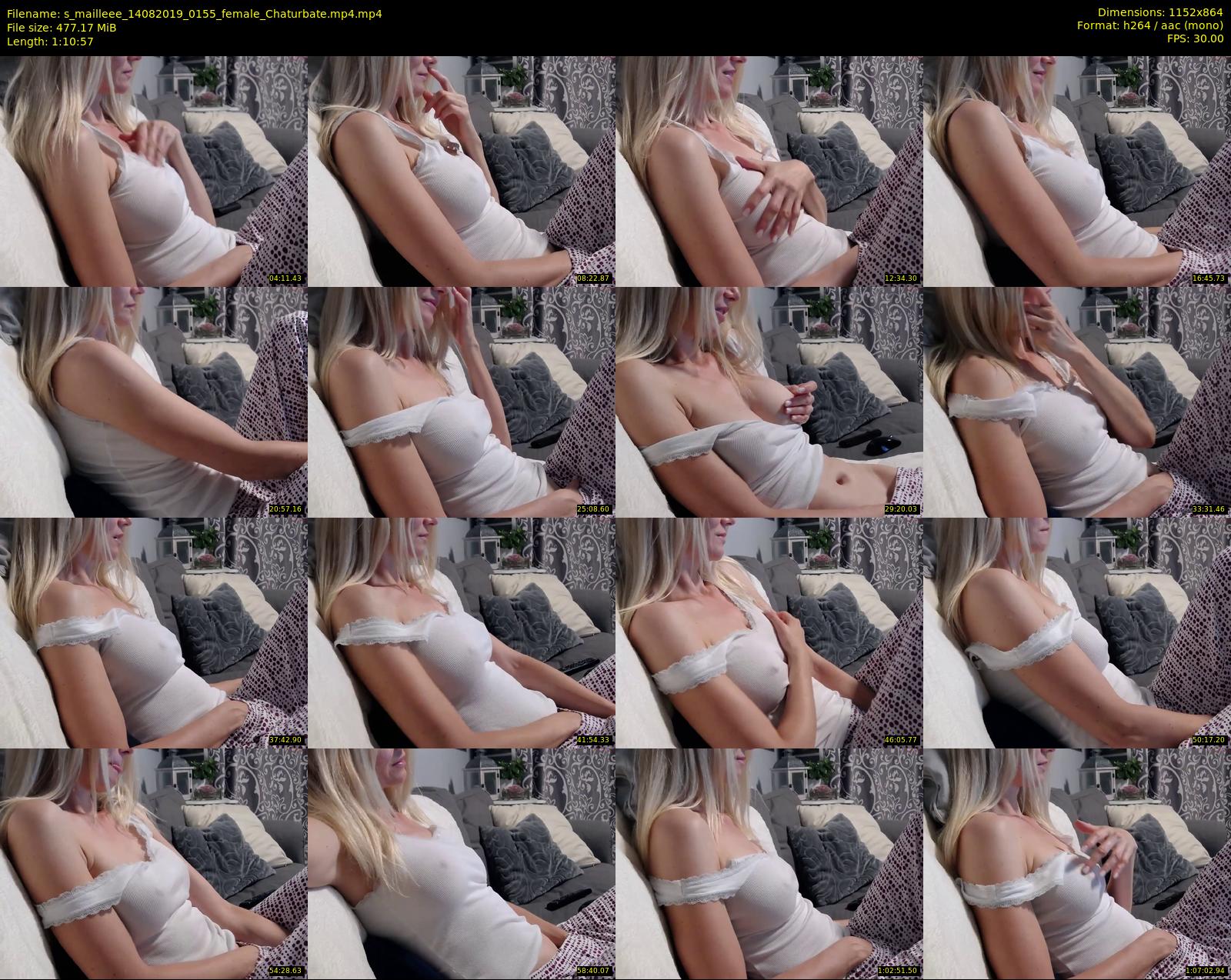 s_mailleee — 71 minute Chaturbate female cam show recording, 720p, Aug 14, 2019