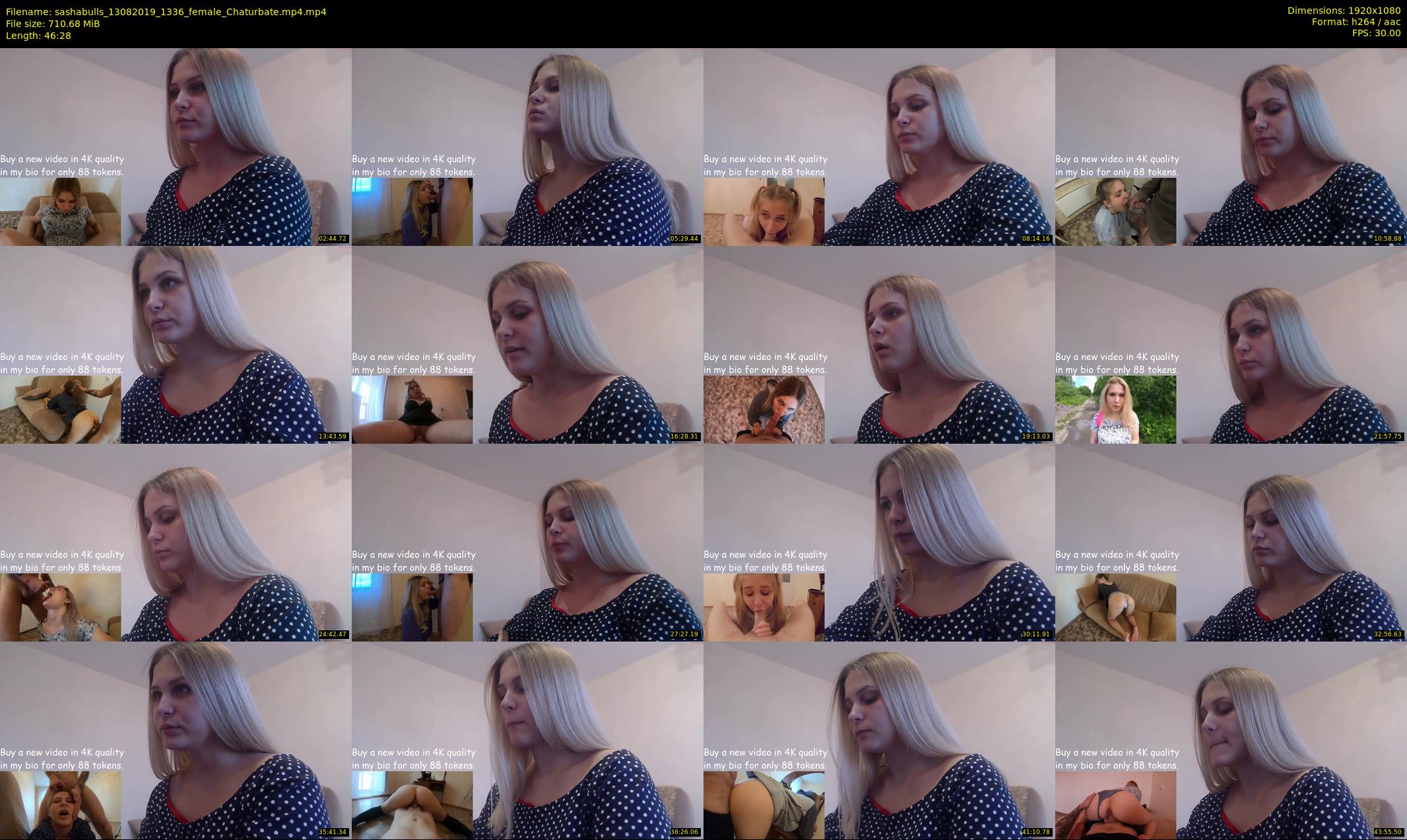 sashabulls — 47 minute Chaturbate couple cam show recording, 1080p, Aug 13, 2019