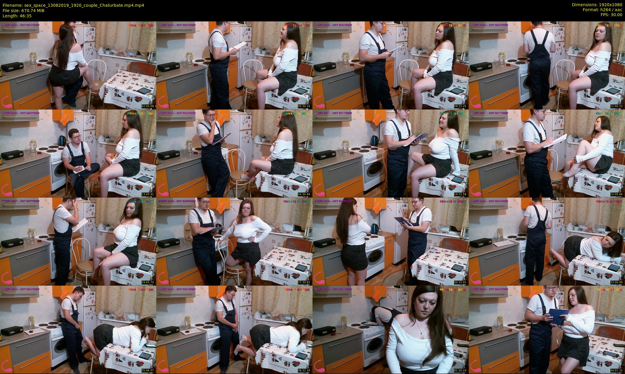 sex_space — 47 minute Chaturbate couple cam show recording, 1080p, Aug 13, 2019