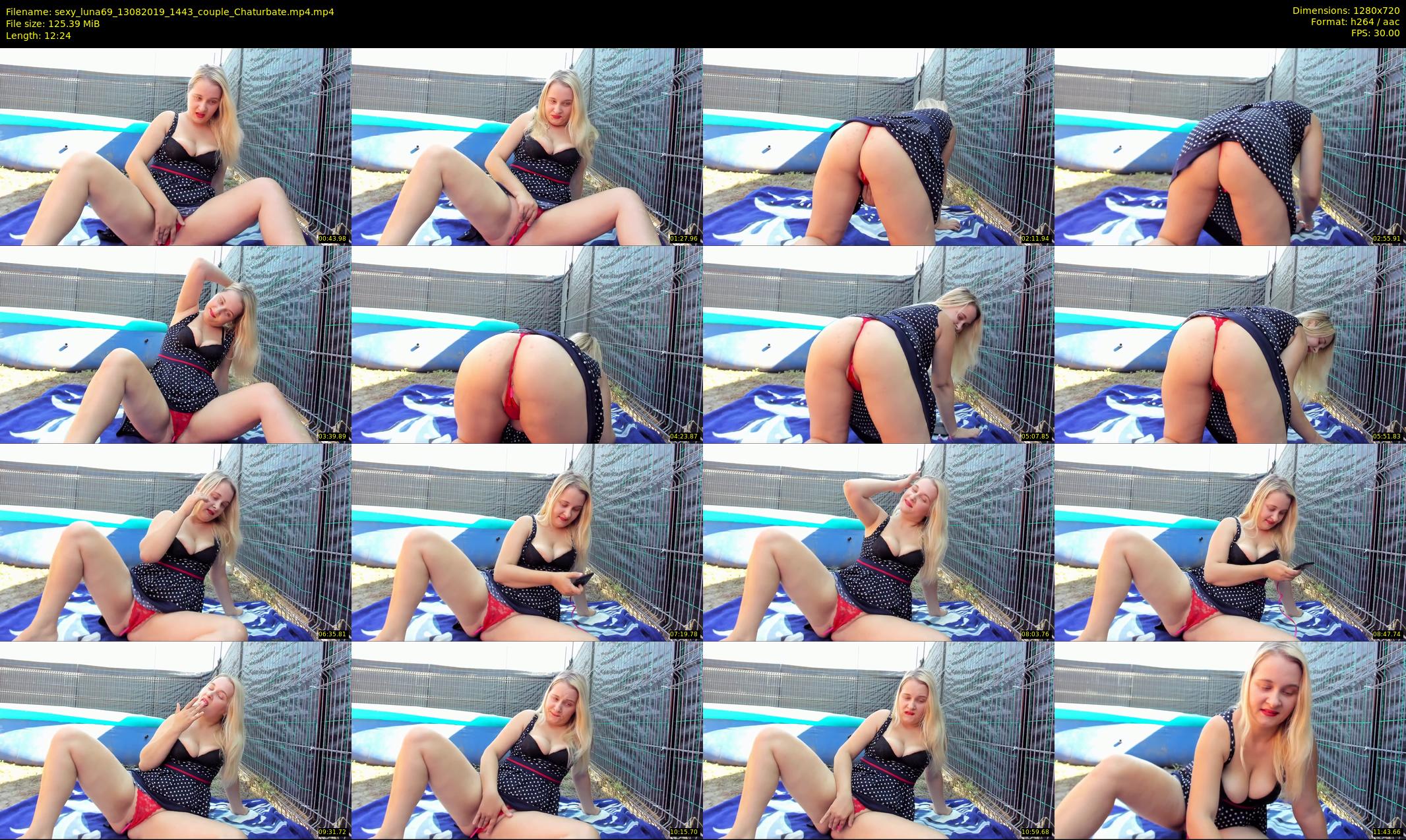 sexy_luna69 — 13 minute Chaturbate couple cam show recording, 720p, Aug 13, 2019