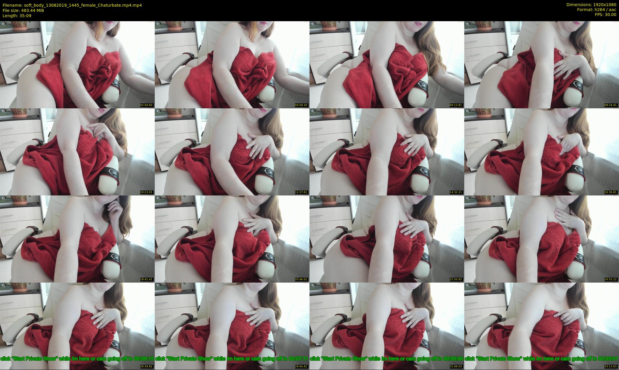 soft_body — 36 minute Chaturbate female cam show recording, 1080p, Aug 13, 2019