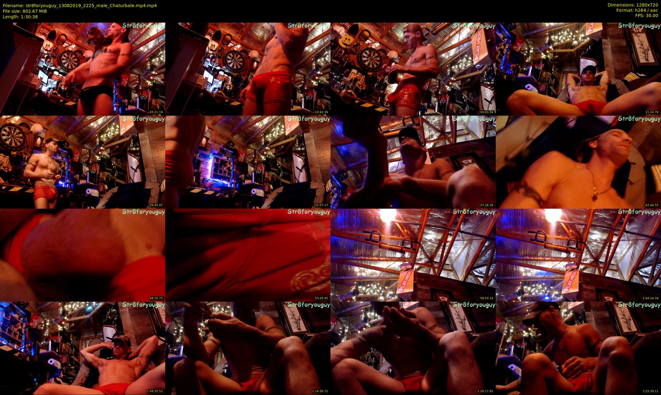 str8foryouguy — 91 minute Chaturbate male cam show recording, 720p, Aug 13, 2019