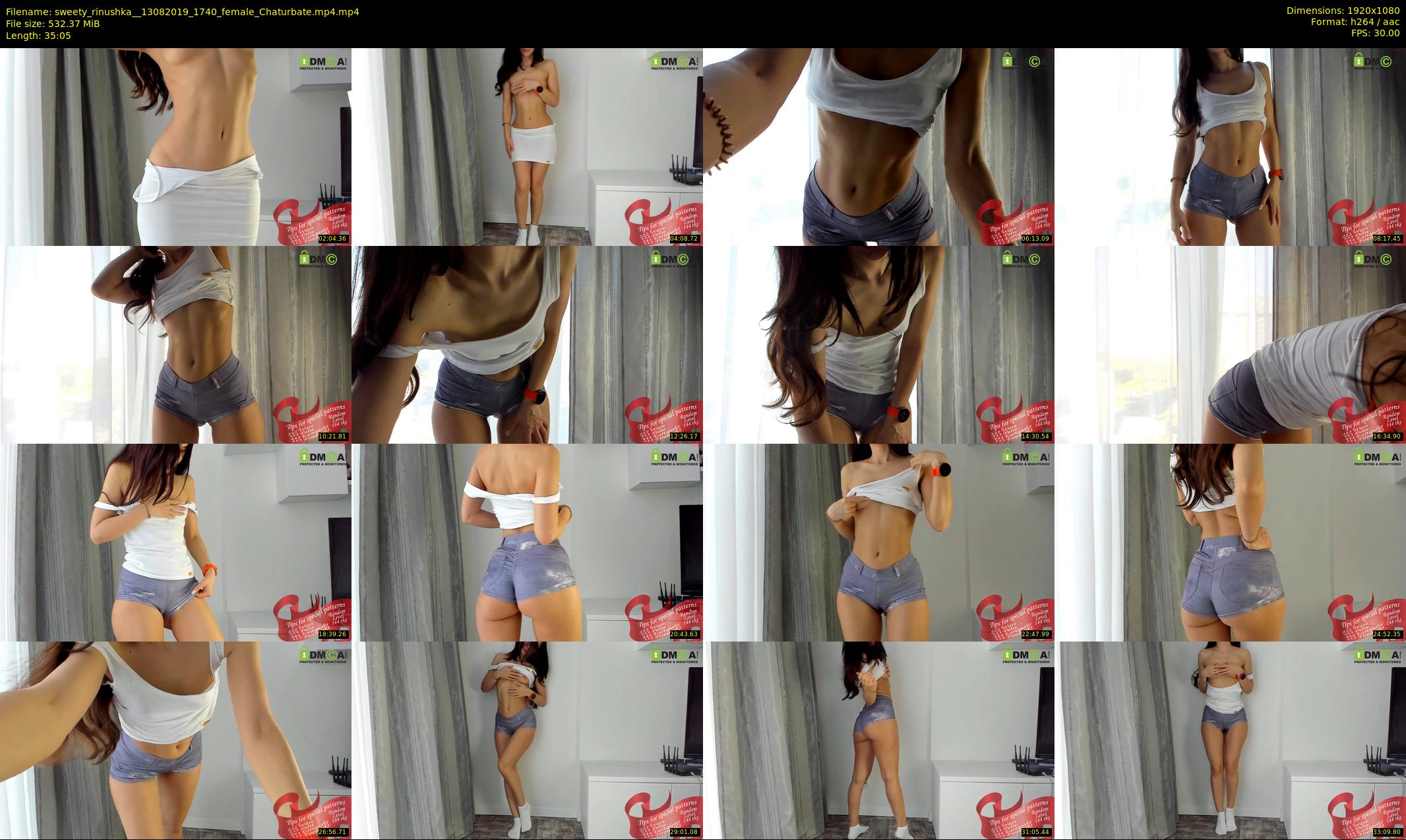 sweety_rinushka_ — 36 minute Chaturbate female cam show recording, 1080p, Aug 13, 2019