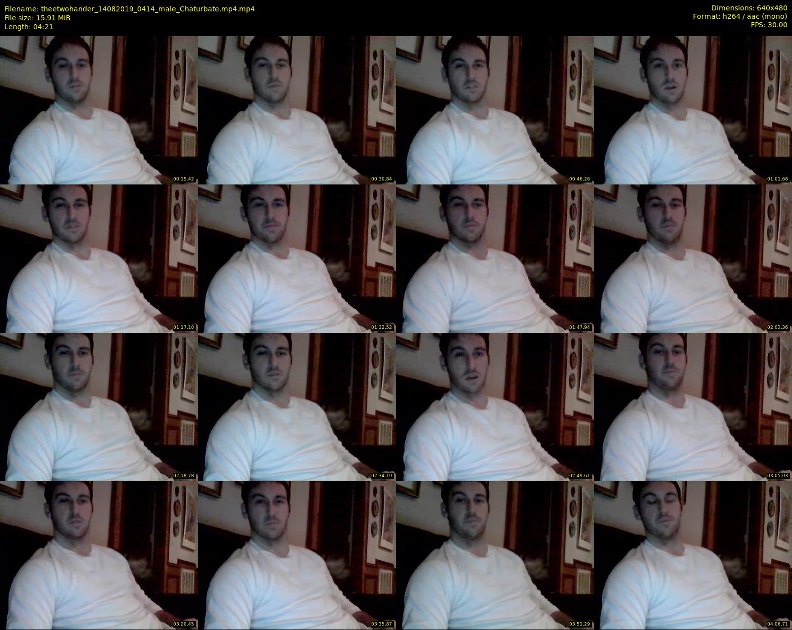 theetwohander — 5 minute Chaturbate male cam show recording, 480p, Aug 14, 2019