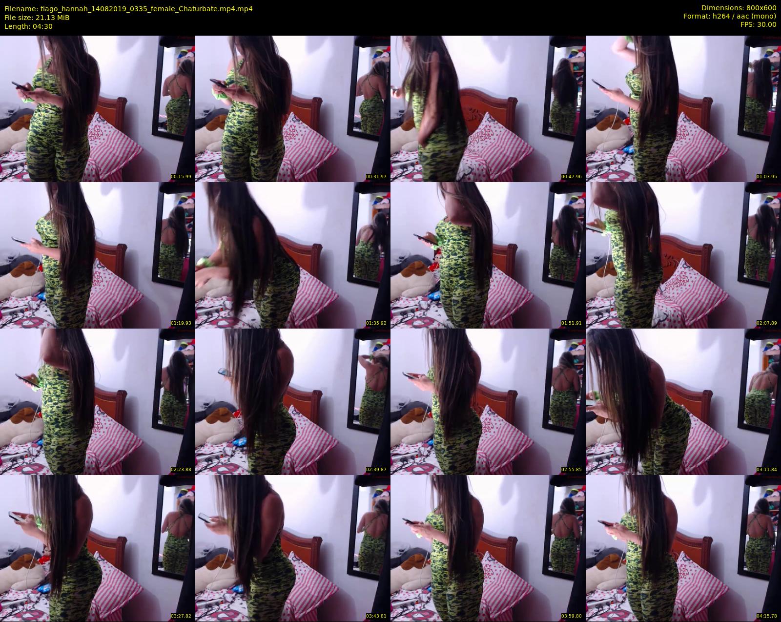 tiago_hannah — 5 minute Chaturbate couple cam show recording, 480p, Aug 14, 2019