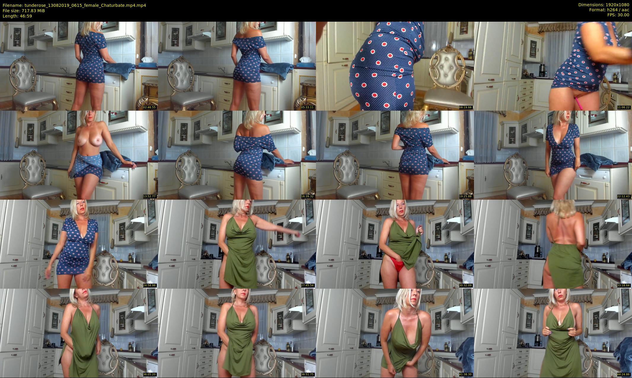 tunderose — 47 minute Chaturbate female cam show recording, 1080p, Aug 13, 2019