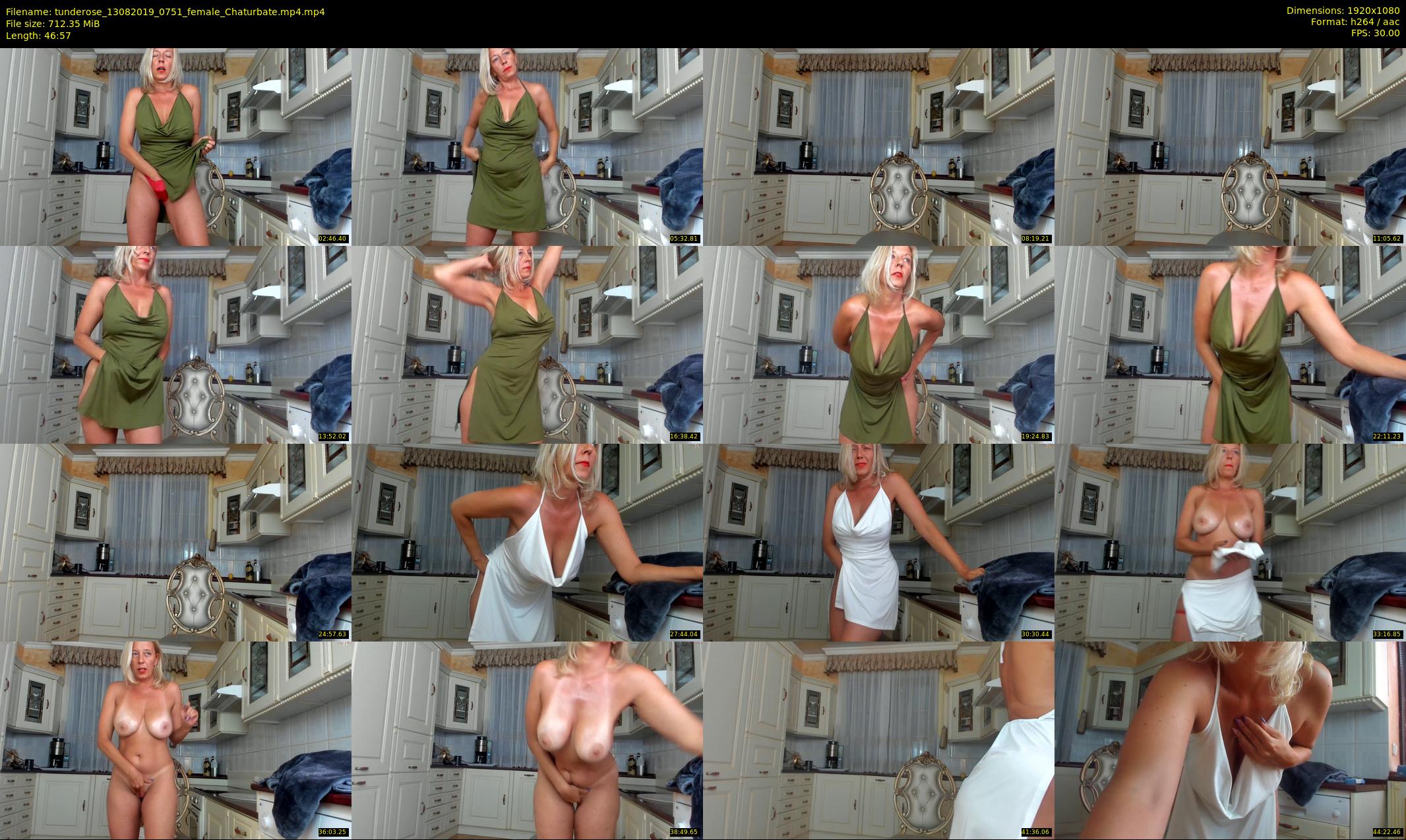 tunderose — 47 minute Chaturbate female cam show recording, 1080p, Aug 13, 2019