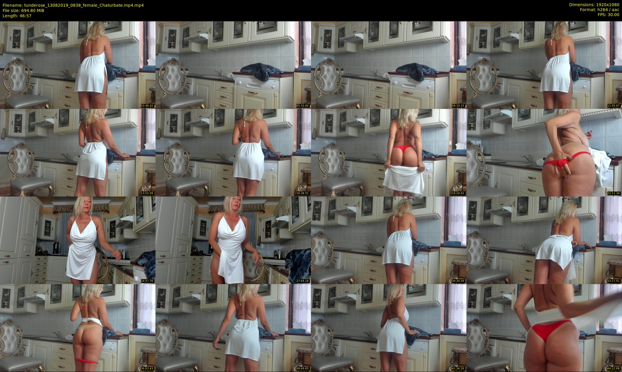 tunderose — 47 minute Chaturbate female cam show recording, 1080p, Aug 13, 2019
