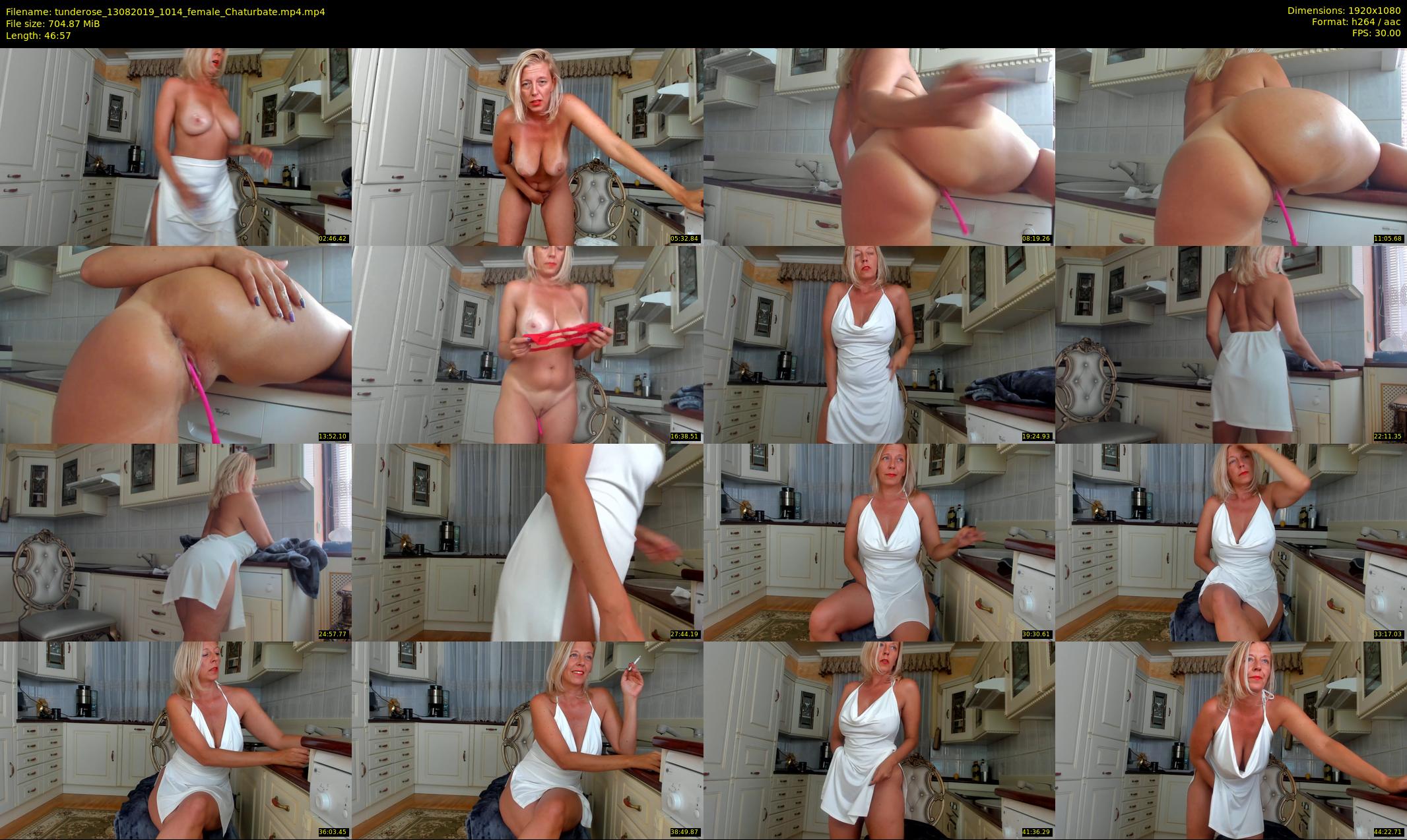 tunderose — 47 minute Chaturbate female cam show recording, 1080p, Aug 13, 2019