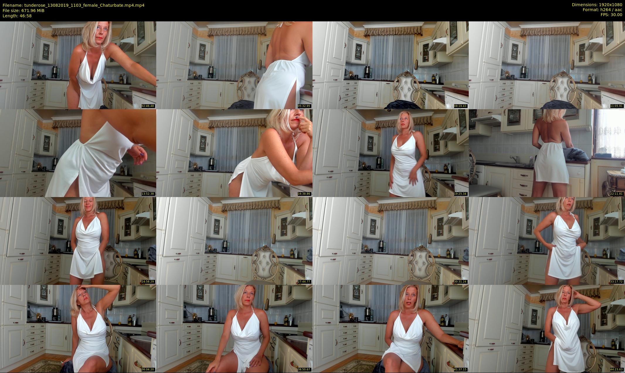 tunderose — 47 minute Chaturbate female cam show recording, 1080p, Aug 13, 2019
