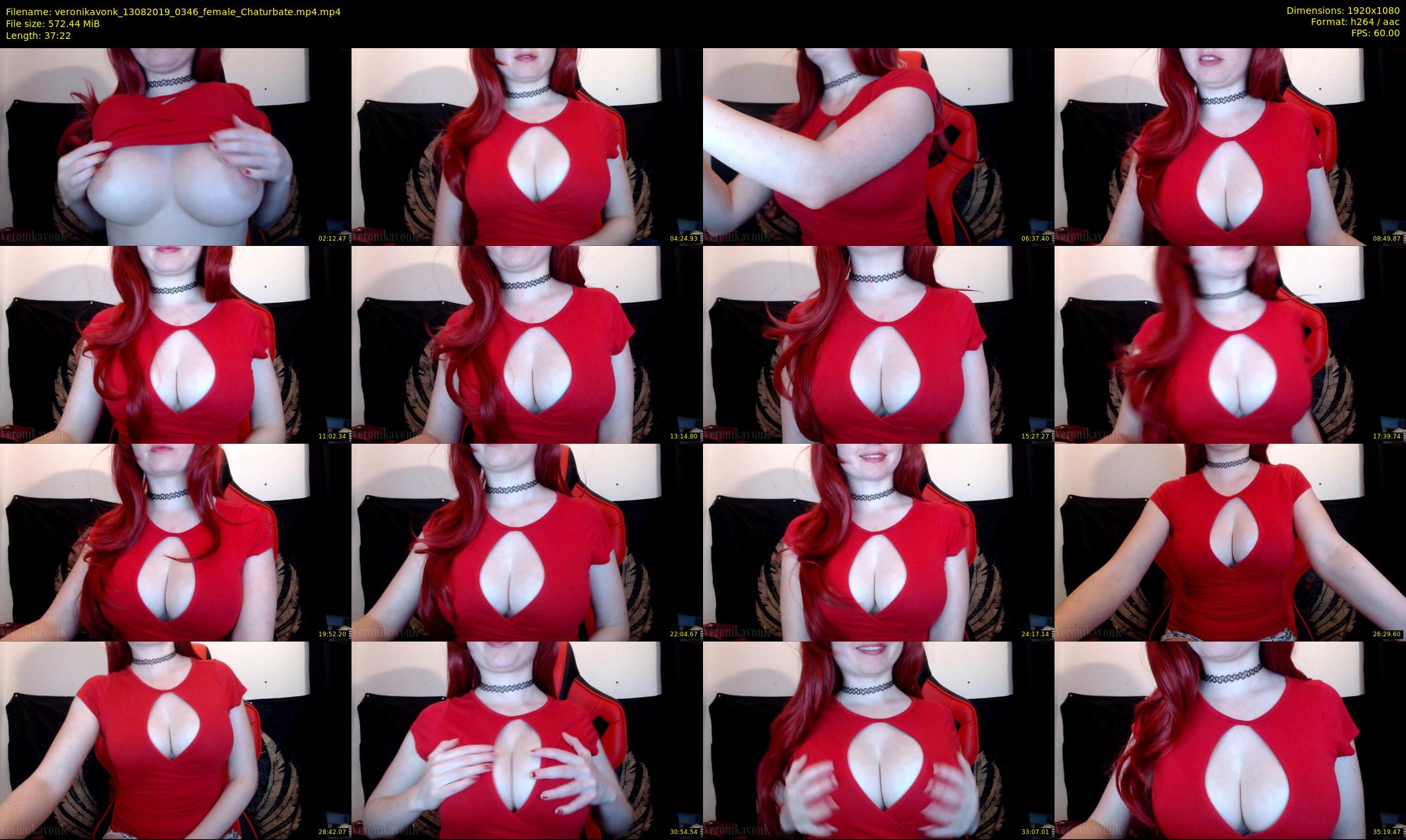 veronikavonk — 38 minute Chaturbate female cam show recording, 1080p, Aug 13, 2019