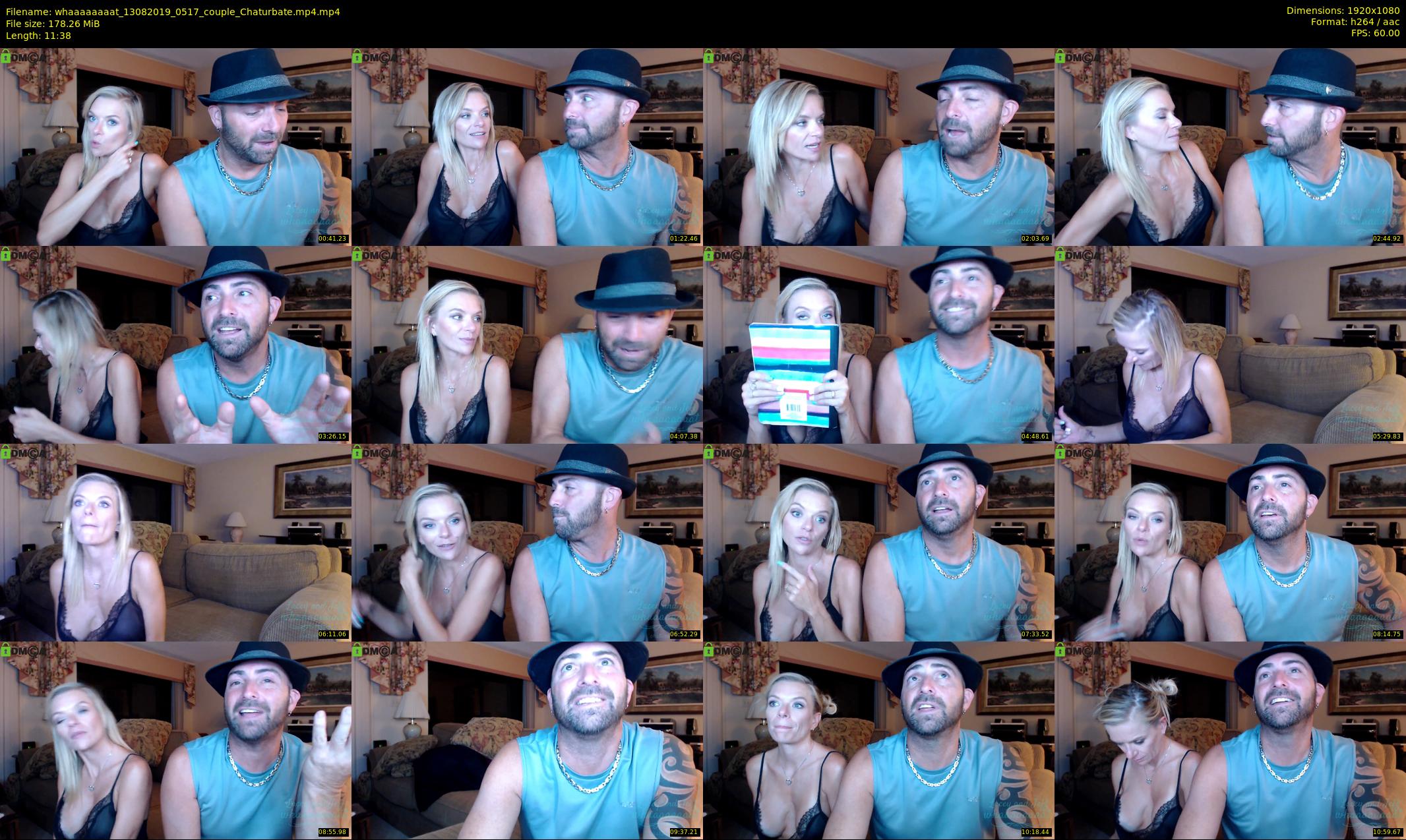 whaaaaaaaat — 12 minute Chaturbate couple cam show recording, 1080p, Aug 13, 2019