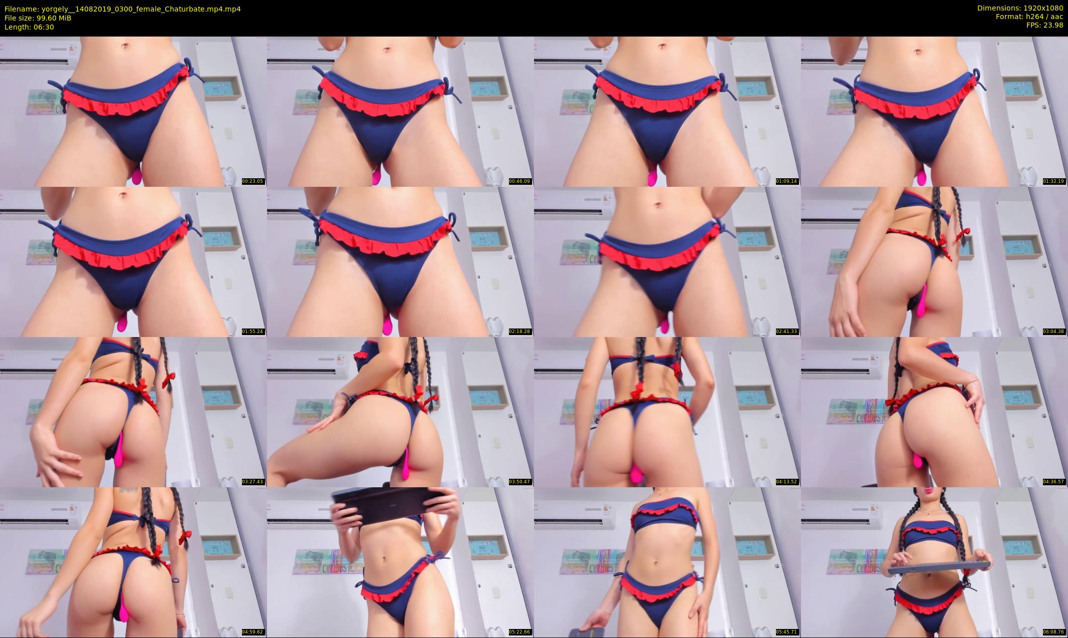 yorgely_ — 7 minute Chaturbate female cam show recording, 1080p, Aug 14, 2019