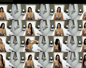 zamarahot — 25 minute Chaturbate female cam show recording, 720p, Aug 13, 2019