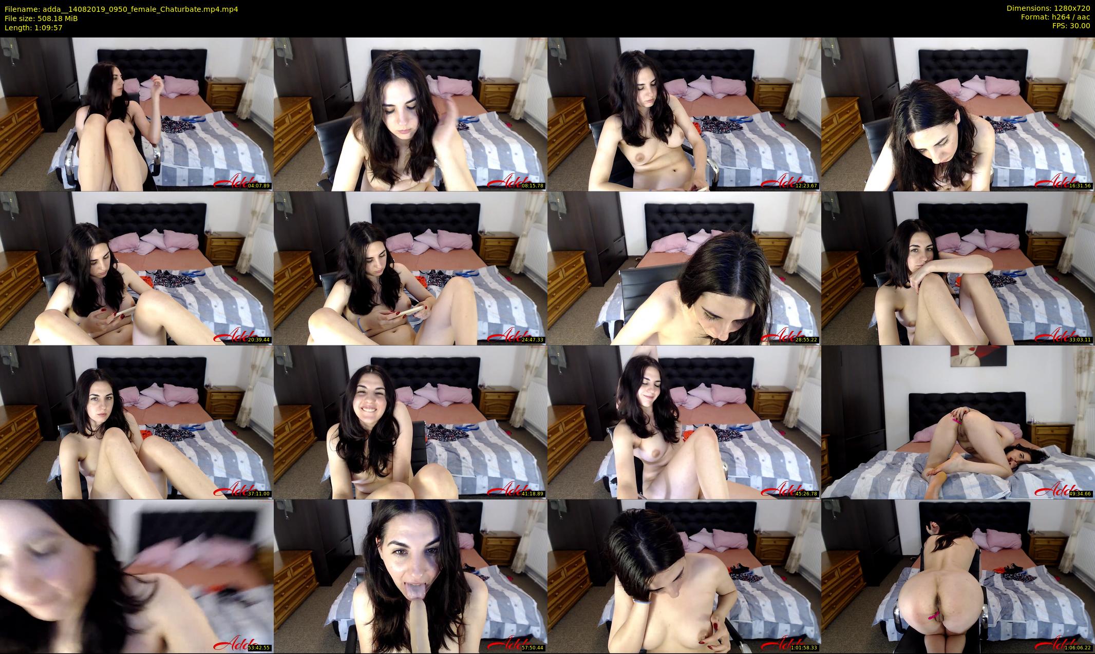 adda_ — 70 minute Chaturbate female cam show recording, 720p, Aug 14, 2019