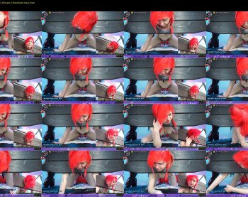 annajelly — 35 minute Chaturbate couple cam show recording, 1080p, Aug 15, 2019