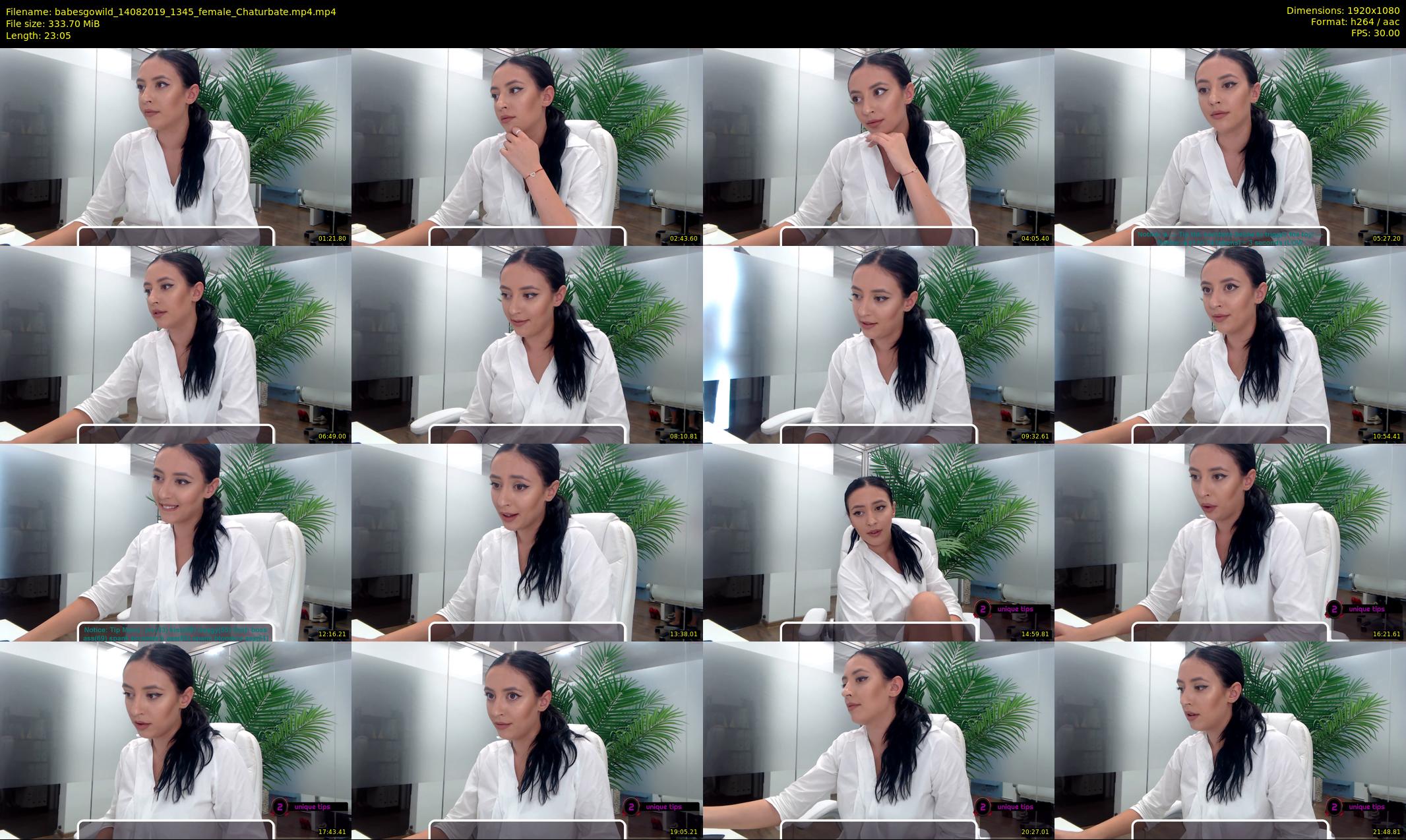 babesgowild — 24 minute Chaturbate couple cam show recording, 1080p, Aug 14, 2019