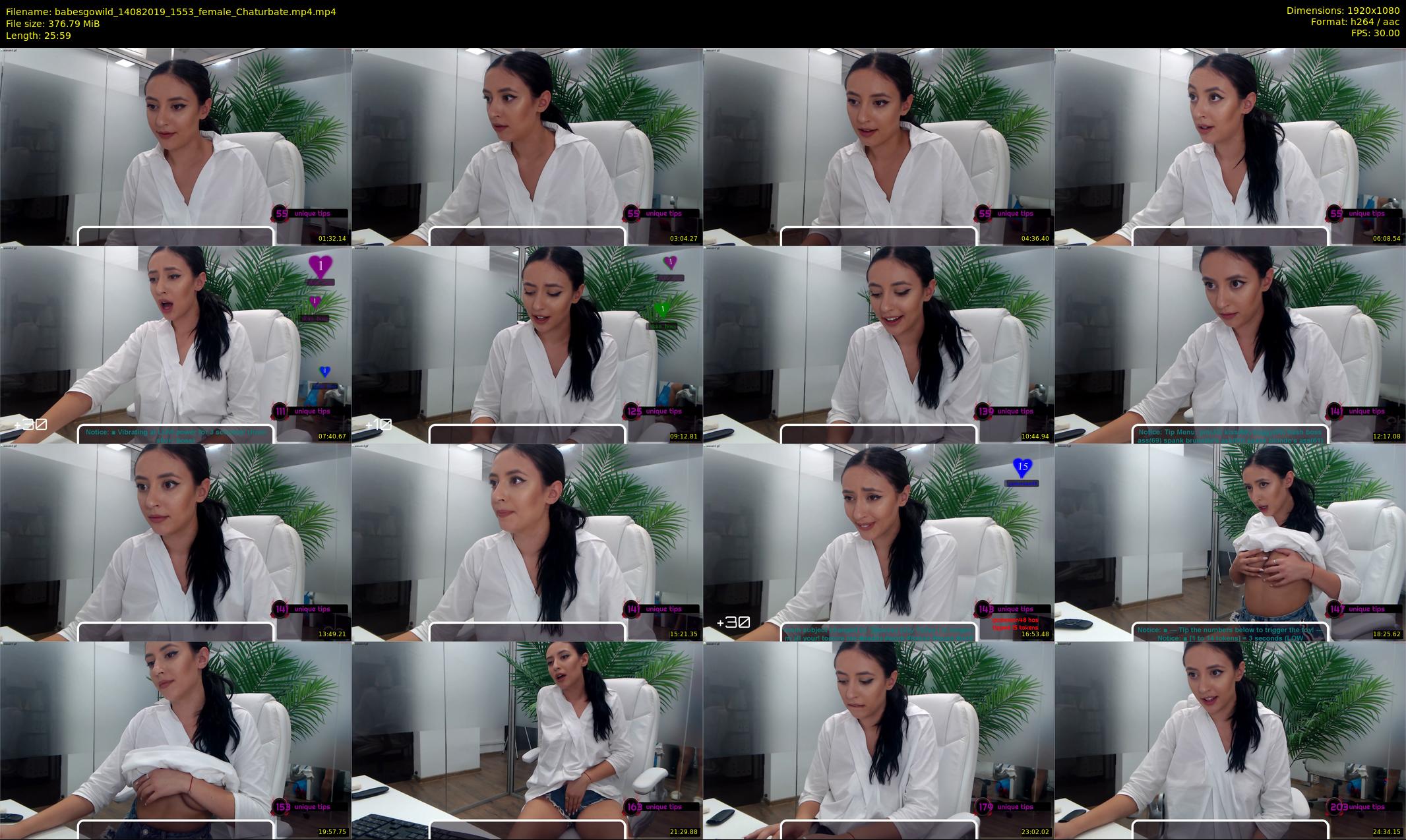 babesgowild — 26 minute Chaturbate couple cam show recording, 1080p, Aug 14, 2019