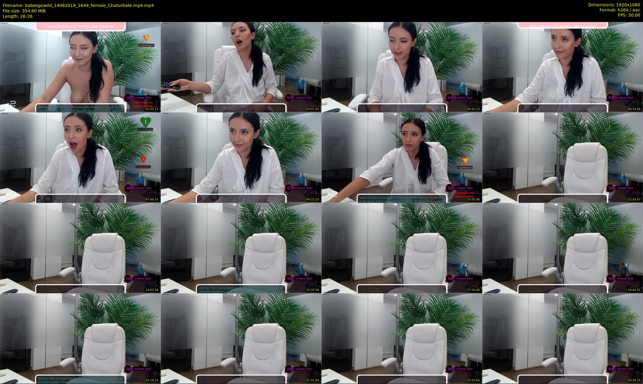 babesgowild — 27 minute Chaturbate couple cam show recording, 1080p, Aug 14, 2019