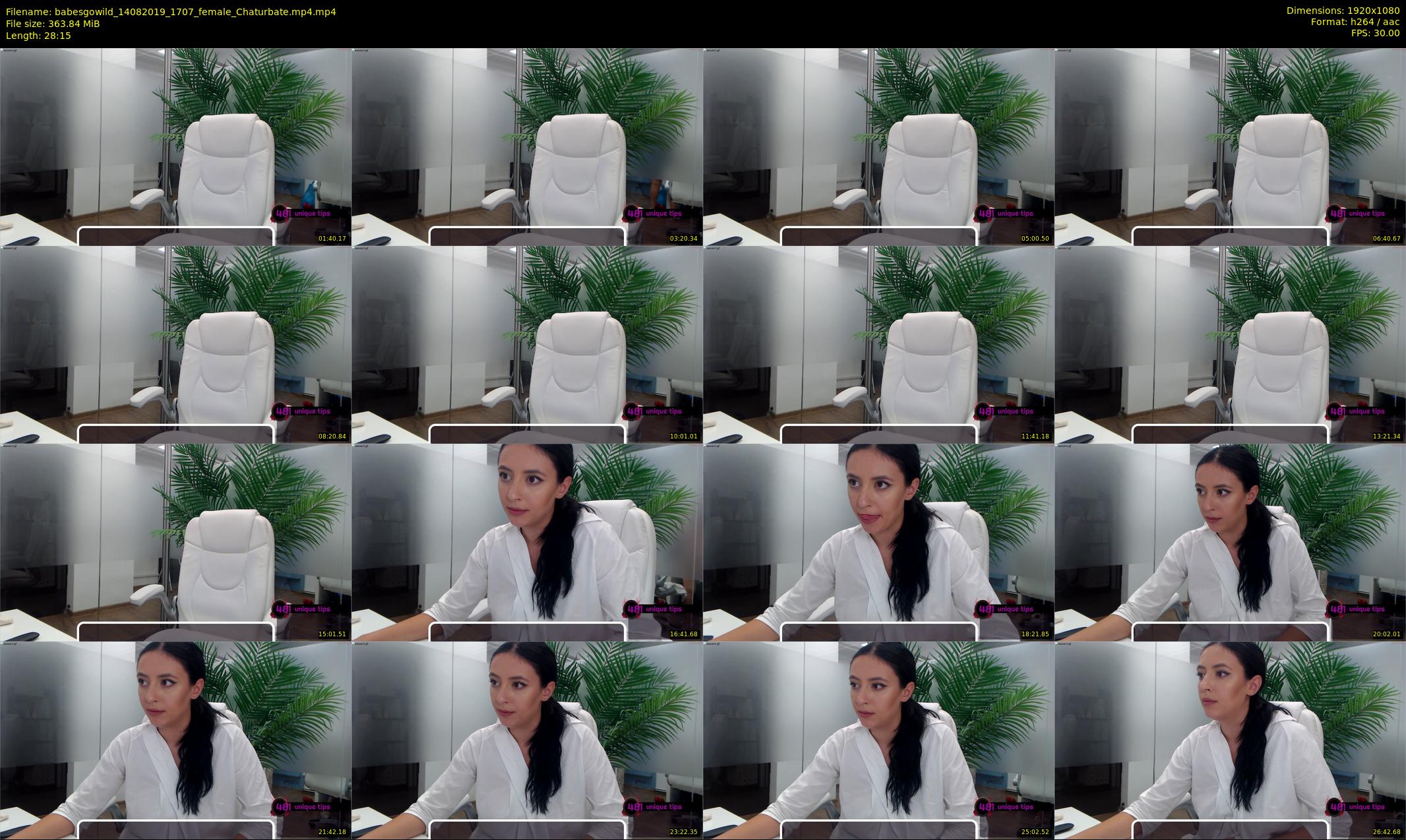 babesgowild — 29 minute Chaturbate couple cam show recording, 1080p, Aug 14, 2019