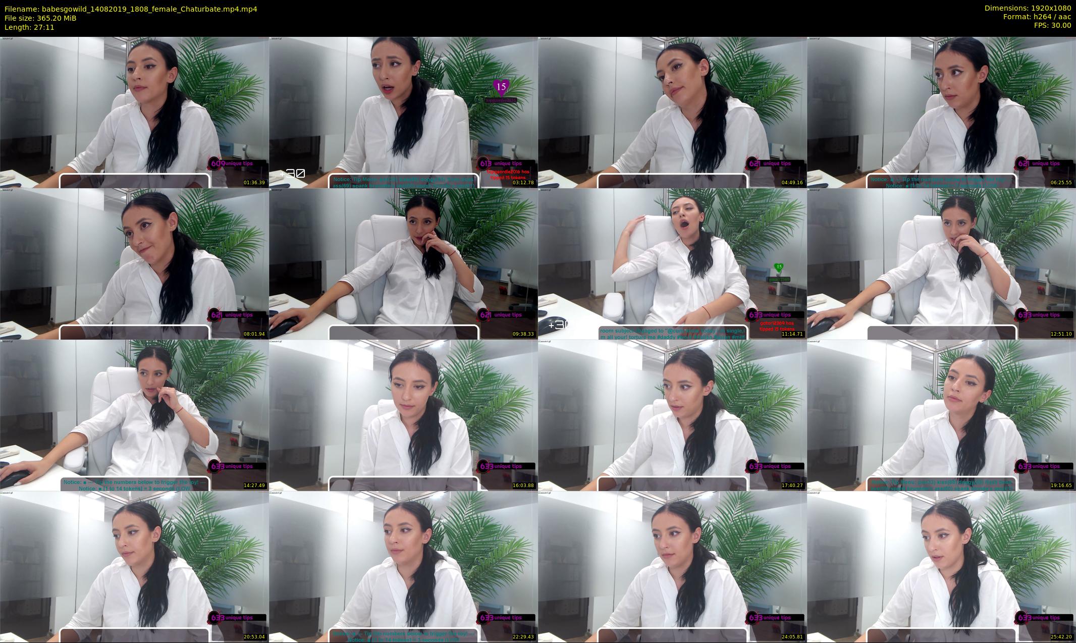 babesgowild — 28 minute Chaturbate couple cam show recording, 1080p, Aug 14, 2019