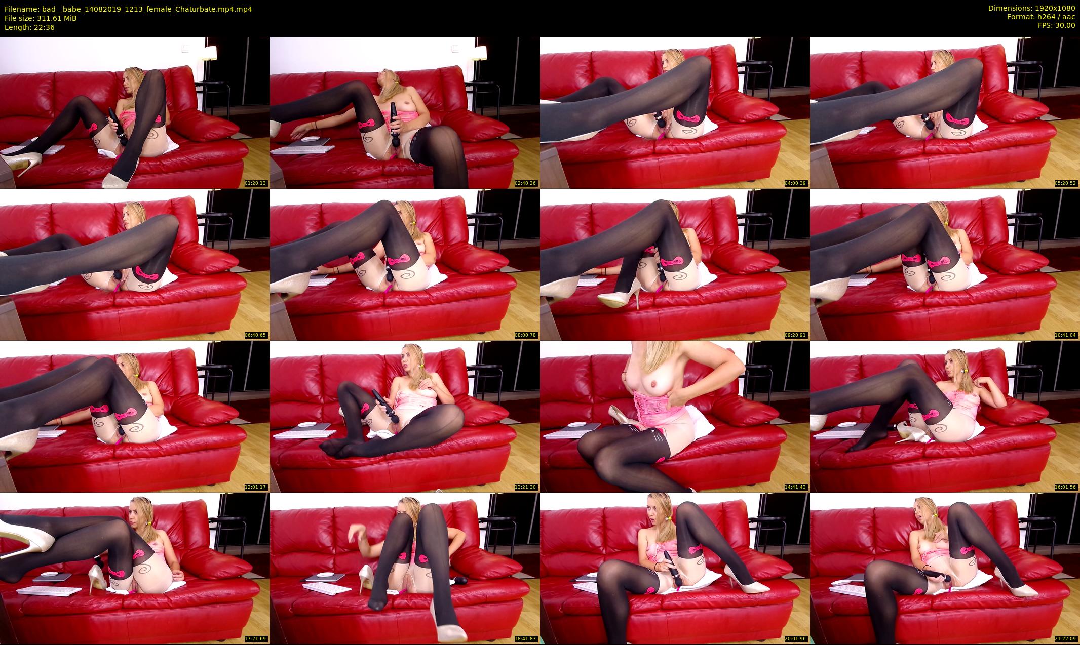 bad__babe — 23 minute Chaturbate female cam show recording, 1080p, Aug 14, 2019