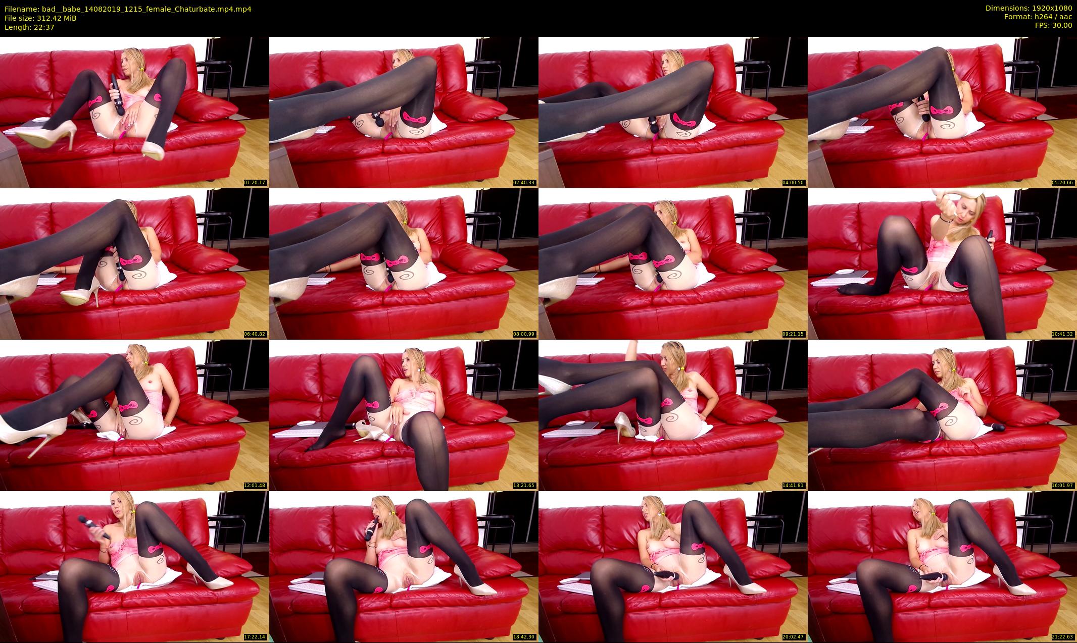 bad__babe — 23 minute Chaturbate female cam show recording, 1080p, Aug 14, 2019