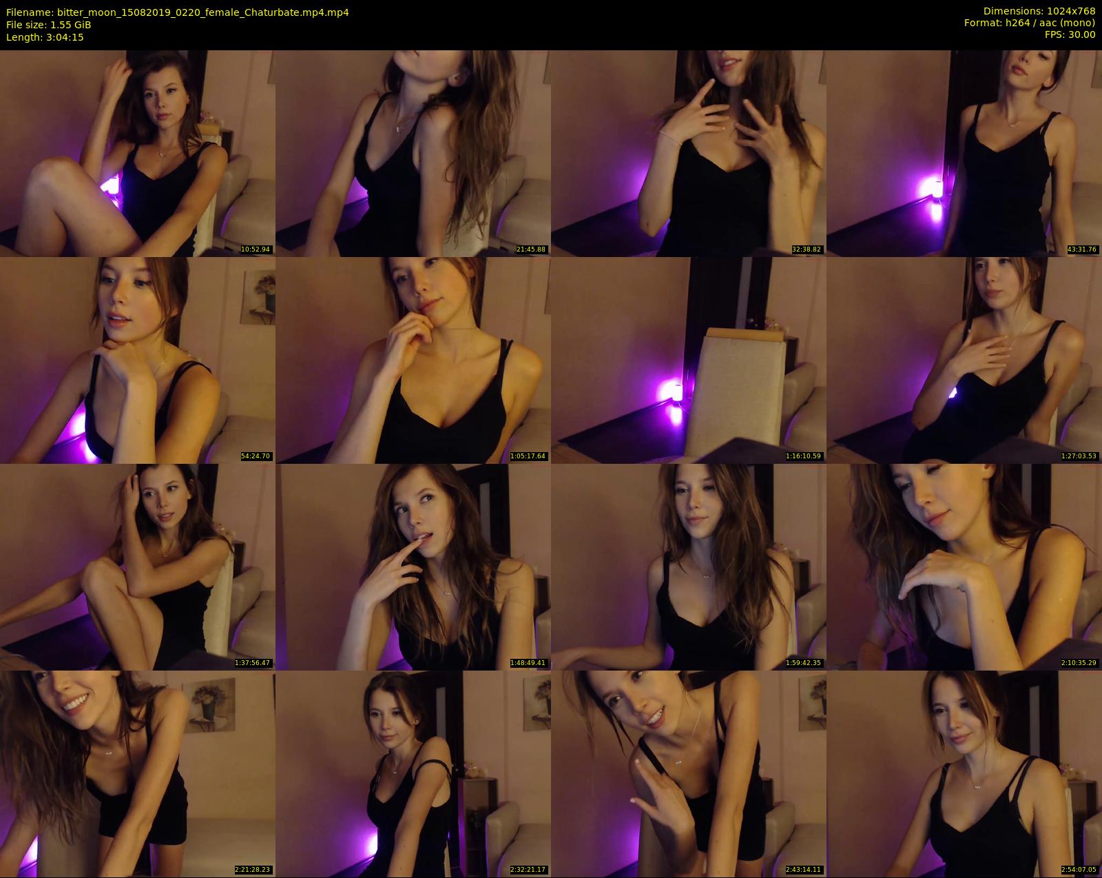 bitter_moon — 185 minute Chaturbate female cam show recording, 720p, Aug 15, 2019