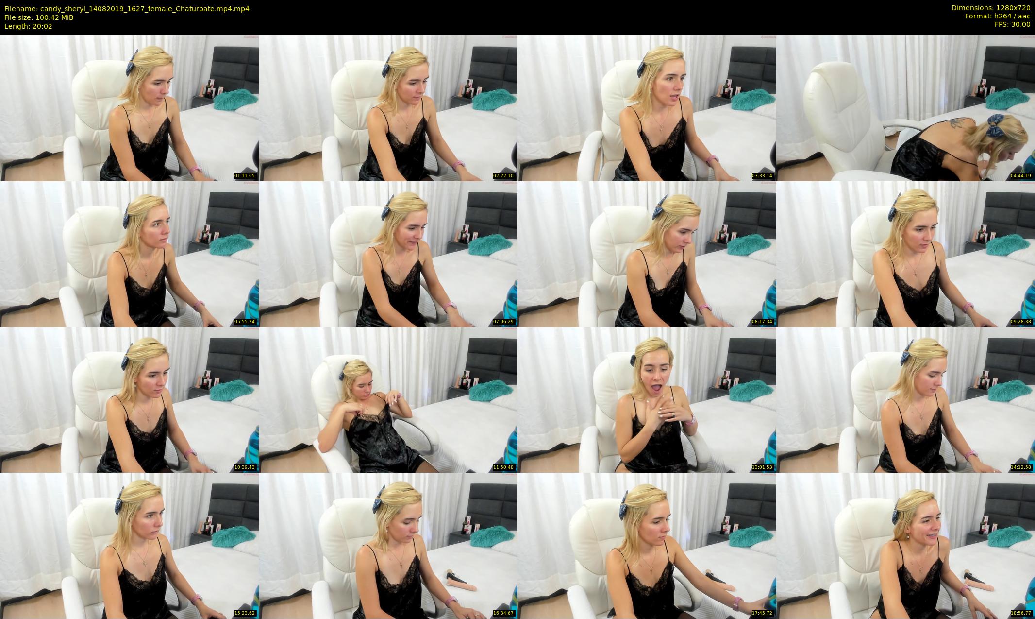 candy_sheryl — 21 minute Chaturbate female cam show recording, 720p, Aug 14, 2019