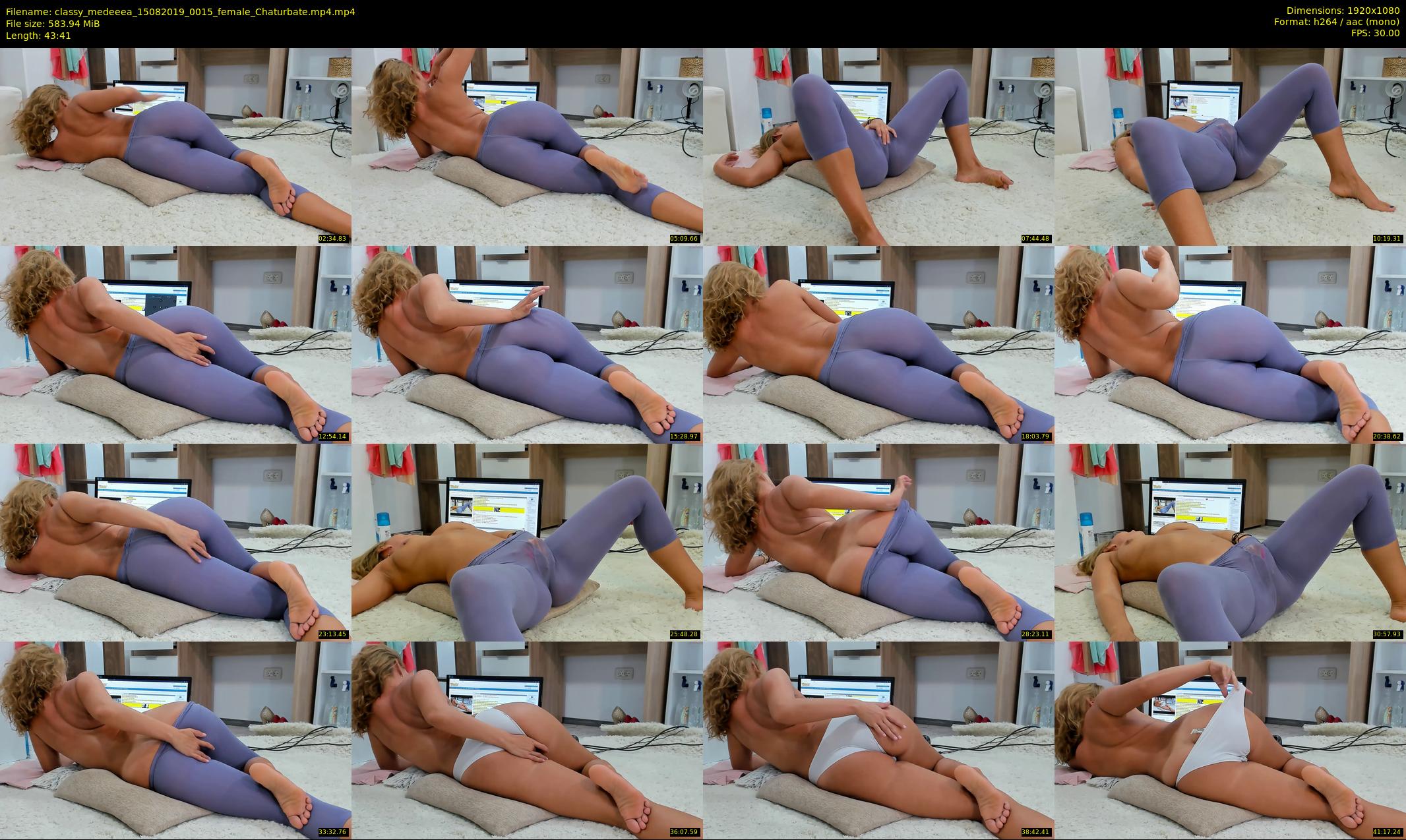 classy_medeeea — 44 minute Chaturbate female cam show recording, 1080p, Aug 15, 2019